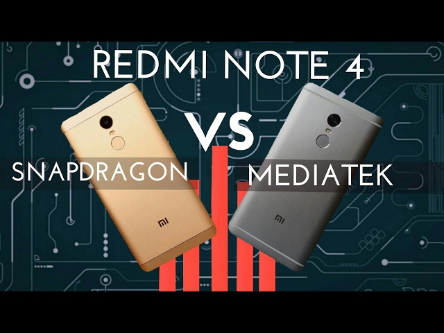 Xiaomi Redmi Note 4 Snapdragon vs Mediatek