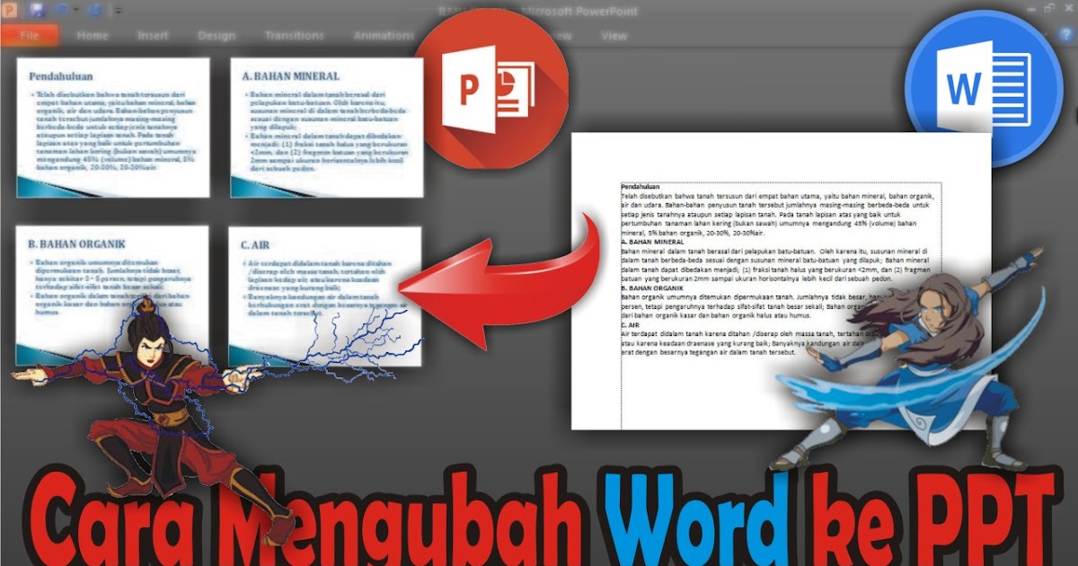 Mengungkap Rahasia Konversi: Cara Mengubah File PowerPoint (PPT) Menjadi Dokumen Word yang Fleksibel