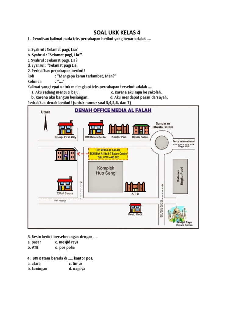 Download soal ukk kelas 4 tema 8 beserta kunci jawaban Download soal ukk kelas 4 tema 8 beserta kunci jawaban